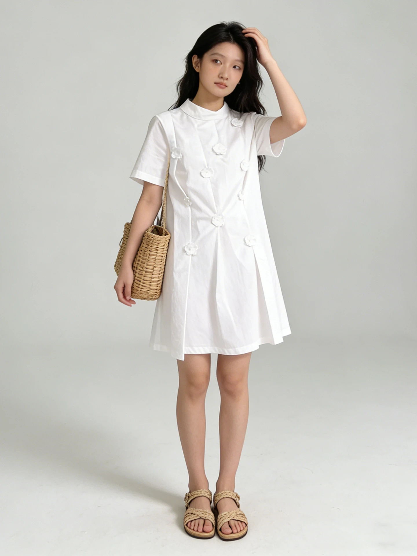 

Белый жилет с 3D-цветами и вышивкой, для свадебных и церемониальных мероприятий, повседневный, удобный, из мягкой ткани