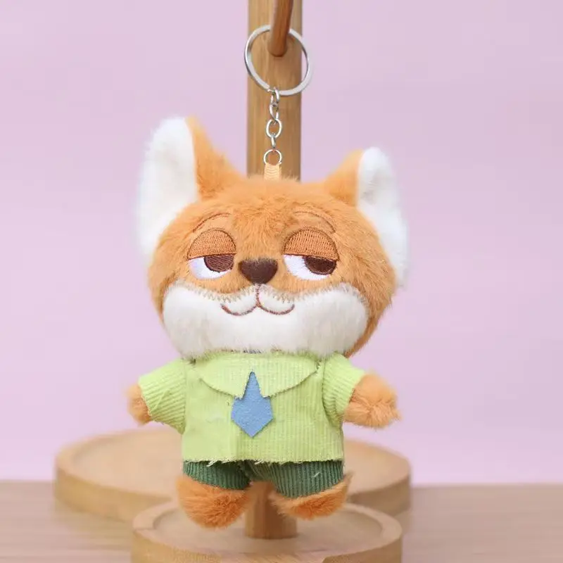 Breloczek Zootopia Pluszowy Lis Nick Królik Judy Zawieszka do Torby Leniwiec Flash Leopard Benjamin Akcesoria Zwierzęce na Prezent