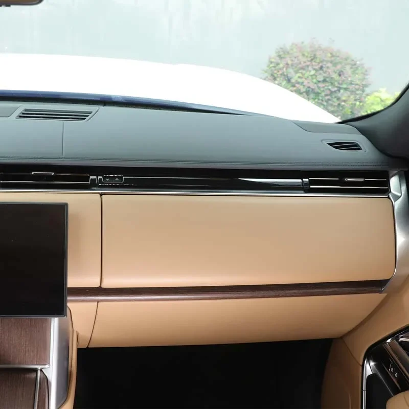 

Suetlcoity для Land Rover Range Rover Sport Vogue 23-25, центральный прибор управления, вентиляционные отверстия, панель, боковая отделка, автомобильные аксессуары, левый руль