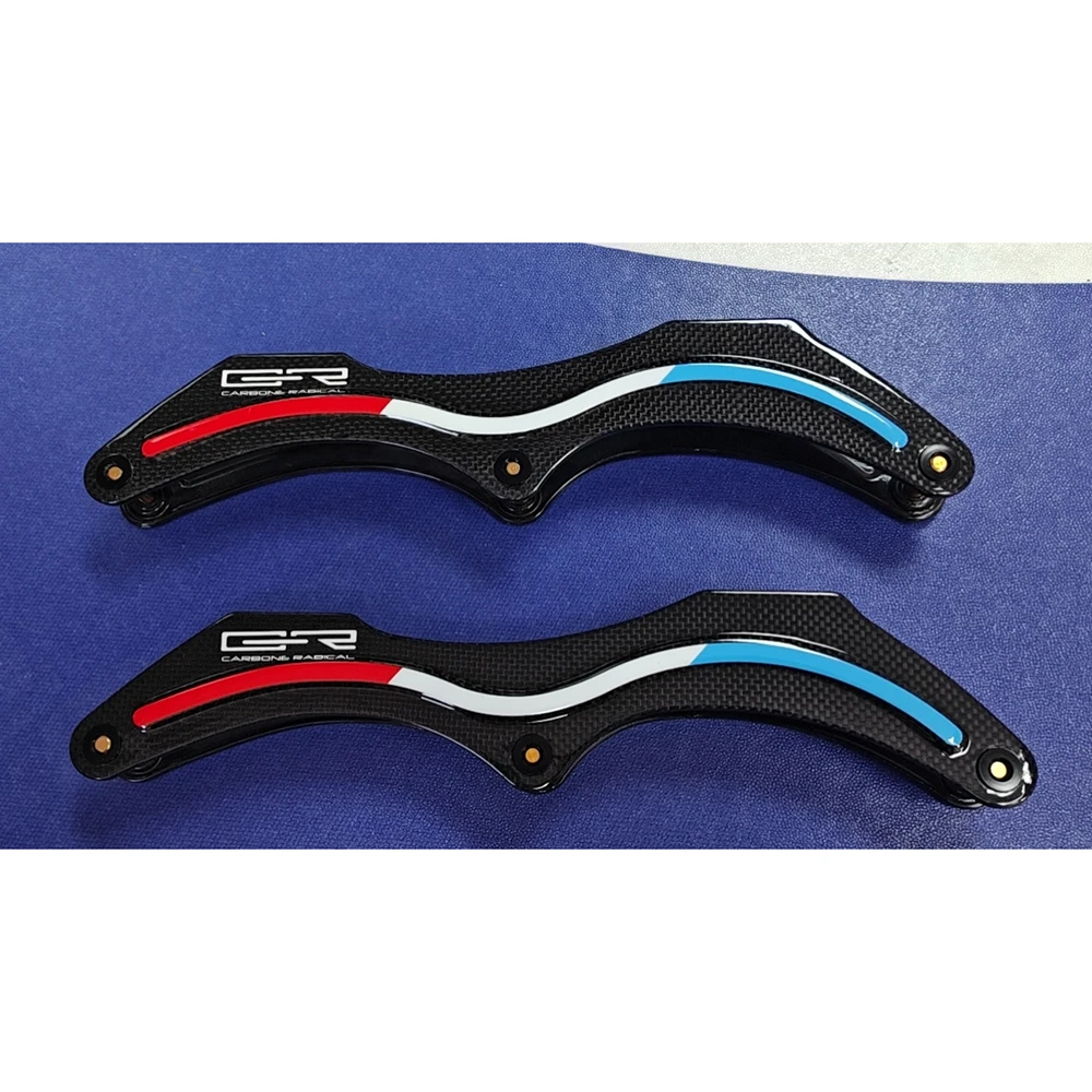 Speed Skate Frame Super Light Carbon Fiber Inline Skates Frame 4X110 Chassis 3X125mm Base Track Race Fibre 4*100 3*110 165 195mm