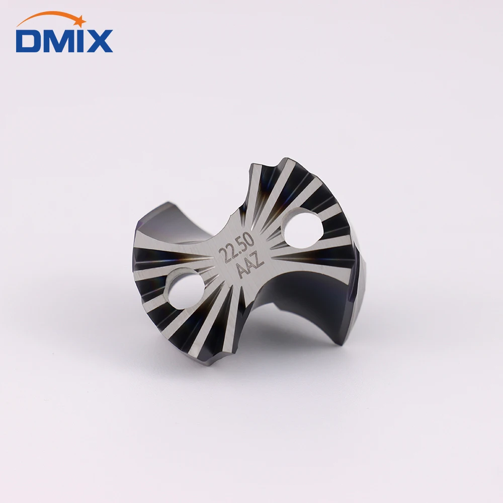 DMIX Crown High speed bit 10-25.8mm Carbide insert Violent hole machining indexable Stainless steel processing saber-tooth drill