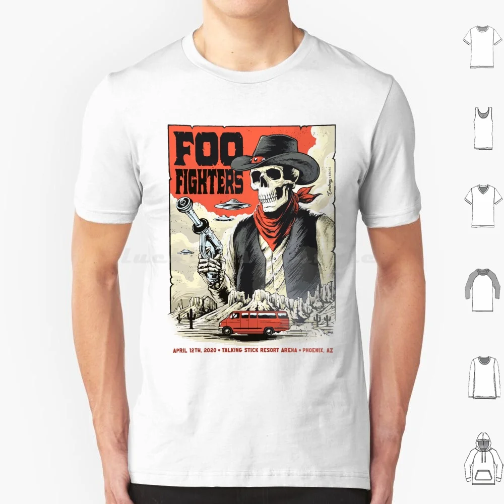 Phoenix , Az / Fooofiighters T Shirt Big Size 100% Cotton Dave Grohl Aliceinchains Inutero Ronniejamesdio Tommorello 1991 1994