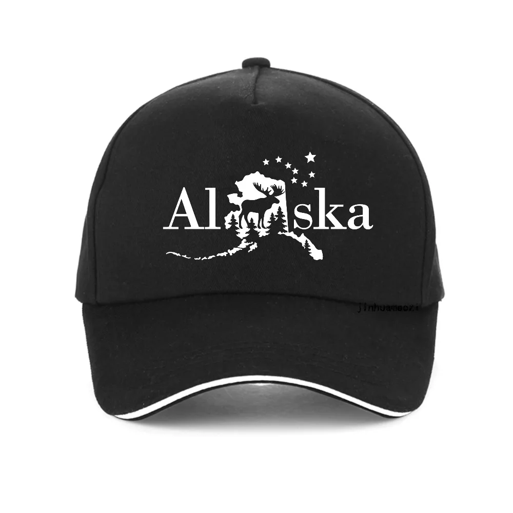 

Alaska Graphic pritn baseball cap fashion casual adjustable caps outdoor Breathable sun Snapback hat unisex sport hats gorras