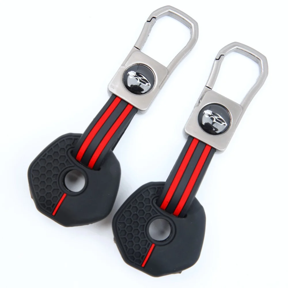 Silicone Car Key Fob Cover For Yamaha YZF R6 YZF R3 YZF R1 YZF R7 with clasp holder Non Slip Precise Fit Full Coverage