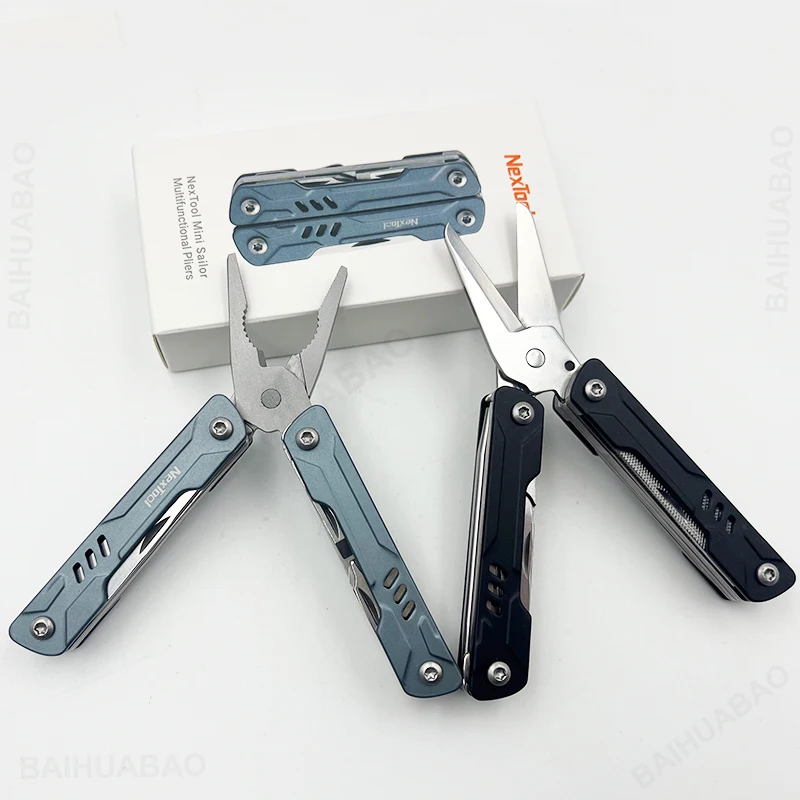 NexTool Mini Sailor Pliers/Scissors Veriosn 11 In 1 Folding Multi Tool EDC Pocket Outdoor Multi Functional Hand Tools