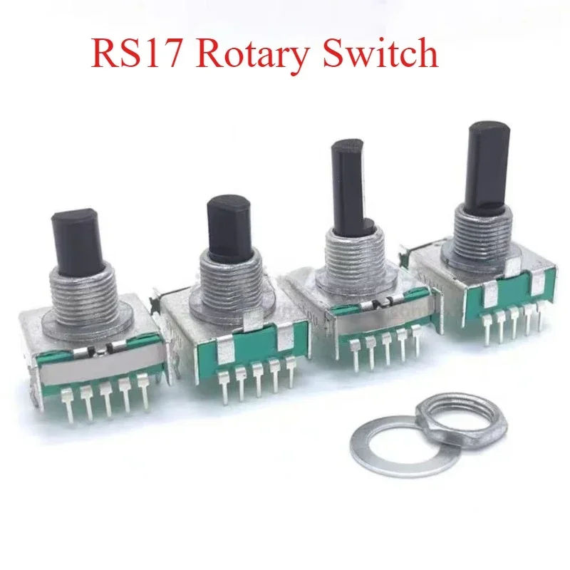 2pc RS17 Wiring Harness Switch 2/3/4/5/6/7/8 Gear 15-20mm Household Appliance Switch