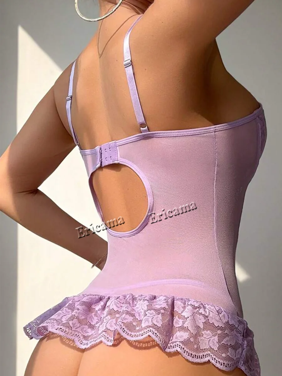 الملابس الداخلية المثيرة تأثيري الدانتيل شفافة الصدرية سراويل الرباط الملابس الداخلية مجموعة فستان مثير ازياء قمصان النوم ثونغ بدون جوارب