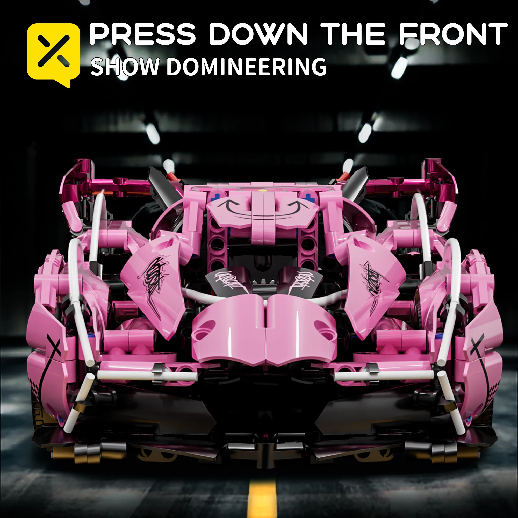 Blocs de construction en matériau ABS pour filles, jouet de 14 ans et plus, Design technologique Cool, cadeau de noël, d'halloween, d'anniversaire, 1/14