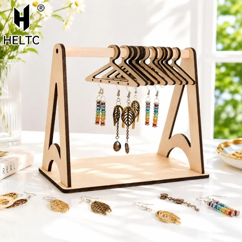 Earring Display Stand—Mini Hanging Rack, Jewelry Showcase, Small Earring Organizer,Hanging-Style Display Stand,Desktop Organizer