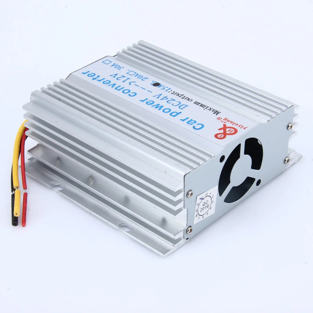 Car Power Voltage Regulator High Efficiency DC 24V to 12V Step Down Converter for Surveillance System Solar