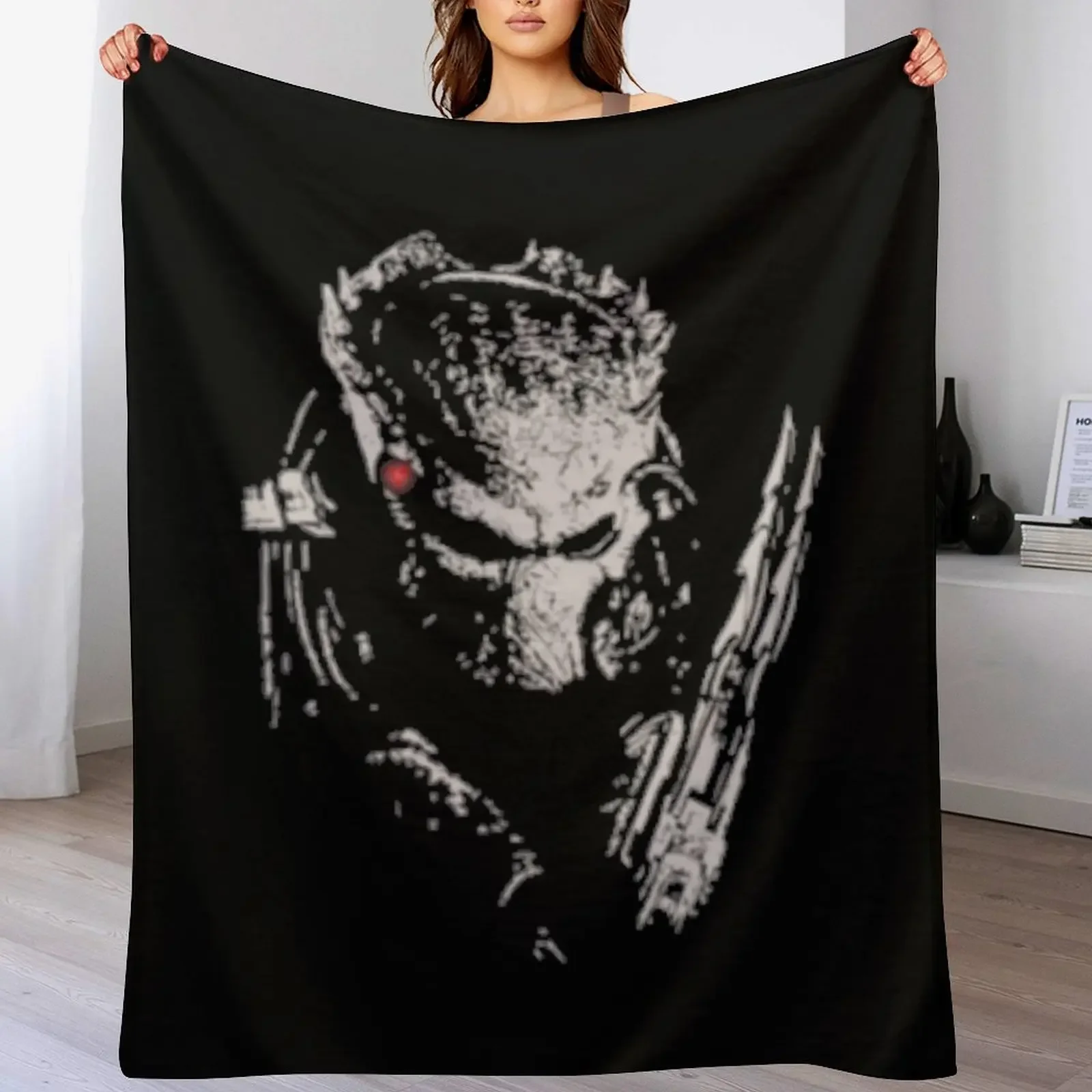 

PREDATOR(BLACK) Throw Blanket Bed covers For Sofa Thin Sleeping Bag Blankets For Sofas Blankets