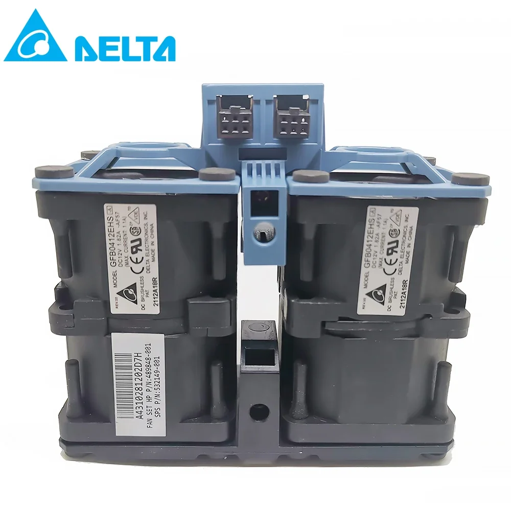 

for delta GFB0412EHS Server Fan FOR HP DL360 G6 360 G7 DC 12V 1.82A P/N:489848-001 SPS P/N:532149-001