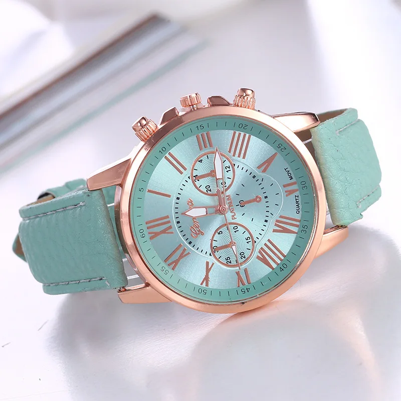 Orologio donna Casual orologi da donna orologio da donna di lusso delle migliori marche orologio da polso al quarzo impermeabile in pelle semplice