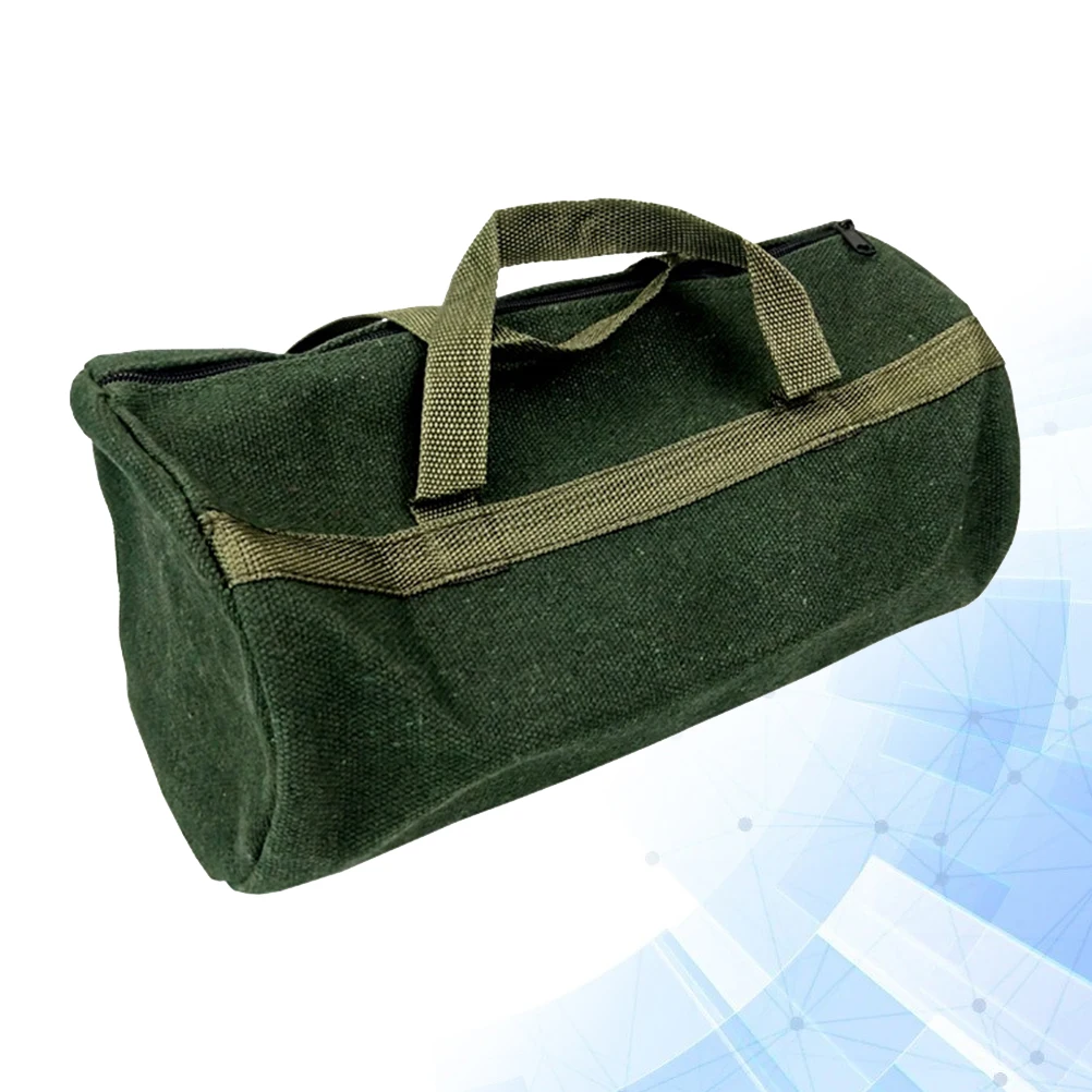 Thickened Car Repair Tool Bag Durable Storage Green Multiple Pockets Mechanics Efficient Work Long Term Use