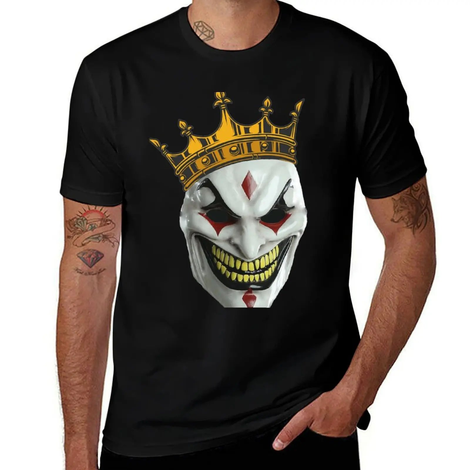 

heavy king t of man cotton shirt man man T-Shirt shirt shirt the jester, t T-Shirt horror. summer designer t