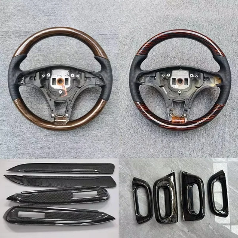 

For Mercedes Benz Rear Interior Upgrade Kit With Water Transfer Printing Modification Central Control Accessories Installation