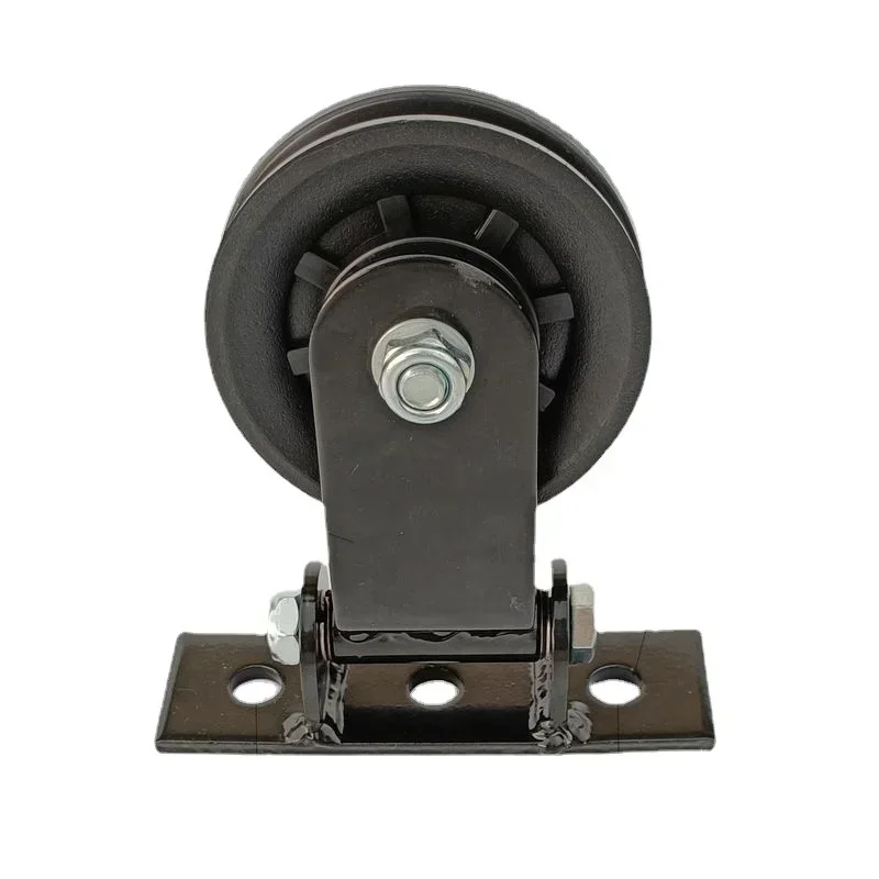 Home Swivel Bearing Wheels For Pull Down Machine Pulley Cable System Gym Fitness Swivel Silent Pulleys With Clips