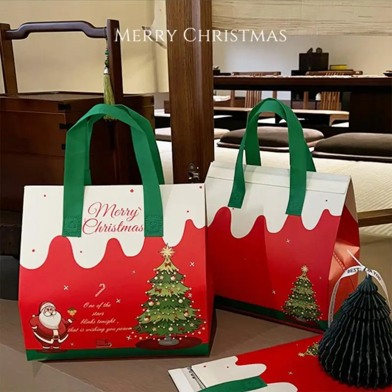 Christmas Insulated Food Delivery Bag Large Commercial Grade Food Transport Tote Bag Reusable Insulated Bag For Food Takeout
