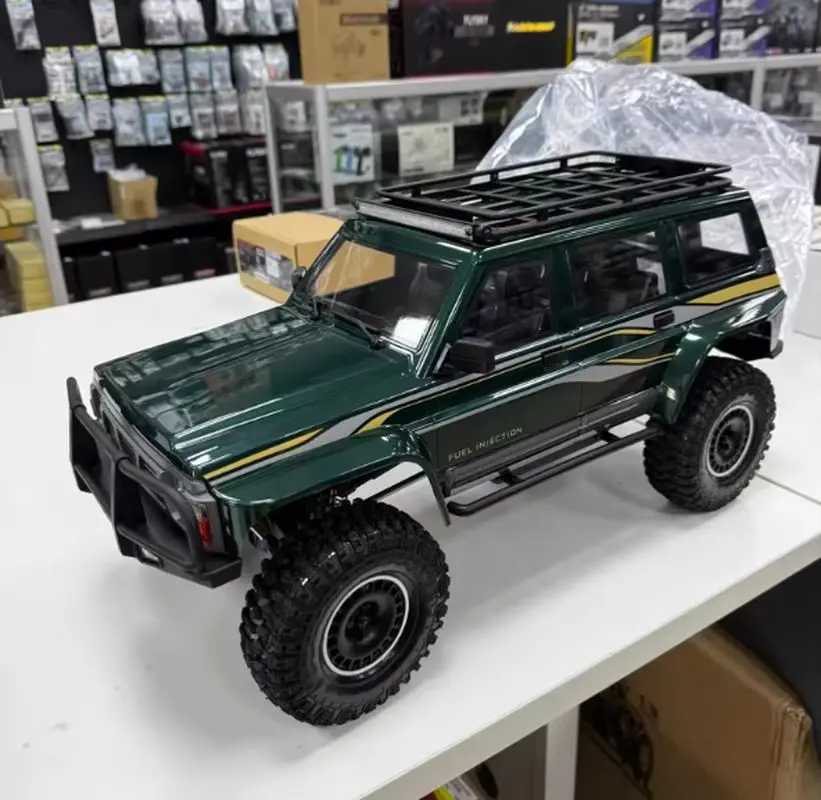 

New Yk4107 Pro 1/10 Rc Remote Control Brushless 4-Wheel Drive Differential Lock Climbing Vehicle Off-Road Vehicle RC Toy Gifts