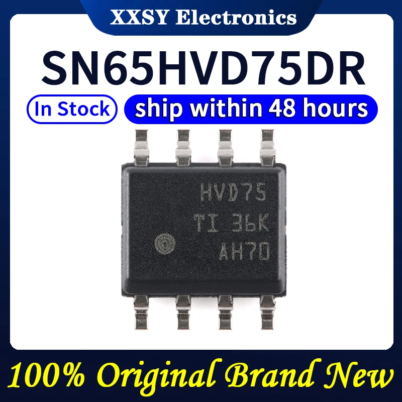 SN65HVD75DR SOP8 HVD75 Высокое качество 100% оригинал Новый