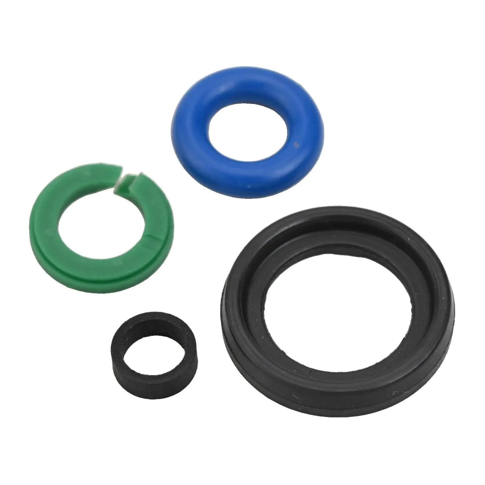 Injector O-Ring 5pcs Fuel Injector O-Ring Set Engine As Shown Direct Replacement O-Ring Plastic Fuel Injector Seal