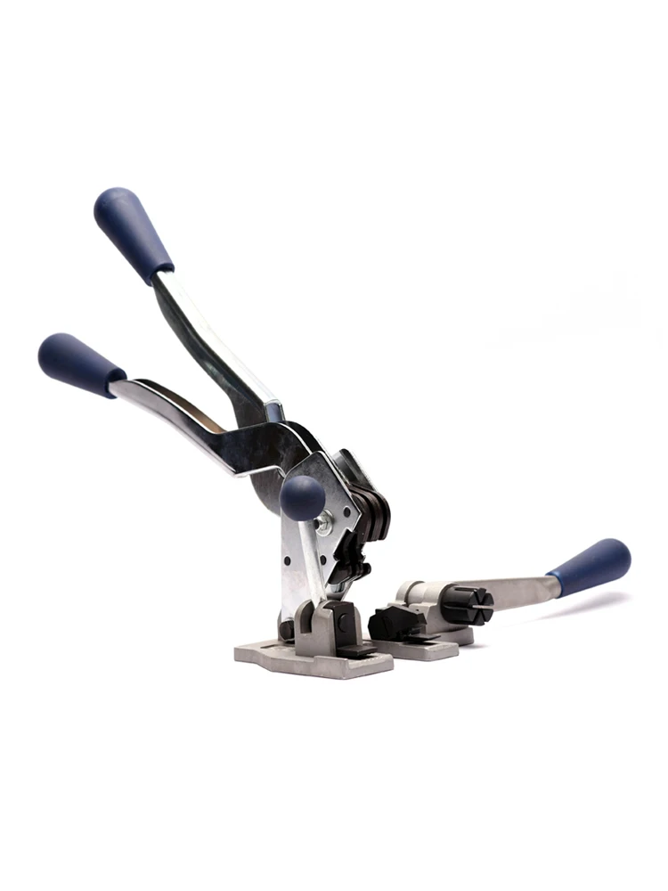 Factory Price Manual 13mm PP Straps Three in One  Packing Banding Strapping Tool Packaging Machine for Carton Box view 3