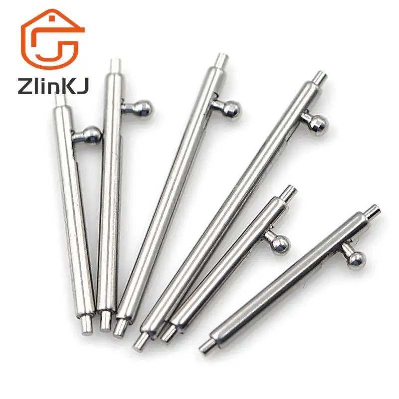 10pcs นาฬิกา Band SINGLE SWITCH ฤดูใบไม้ผลิบาร์ 16mm 18mm 20mm 22mm 24mm สายรัดสแตนเลส