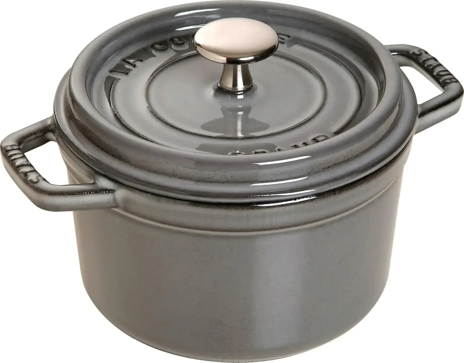 

Mini Round Dutch Oven 0.75-Quart Graphite Grey (Stove)
