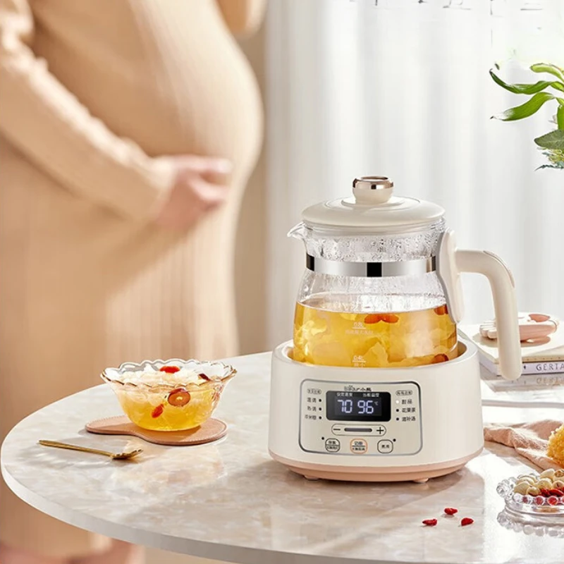 Baby Milk Warmer with 40℃ Auto Thermostat, 3-in-1 Bottle Sterilizer & Breastmilk Heater, Fast 2-Min Heating for Infant Formula