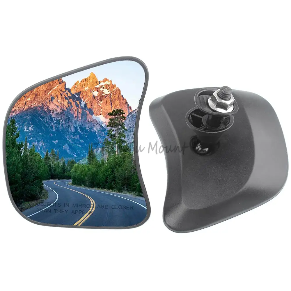 1 Pair Black Rotatable Motorcycle Fairing Rear view Mirror ABS Side Mirror For Harley-Davidson 2023-later FLHXSE 2024-later FLHX