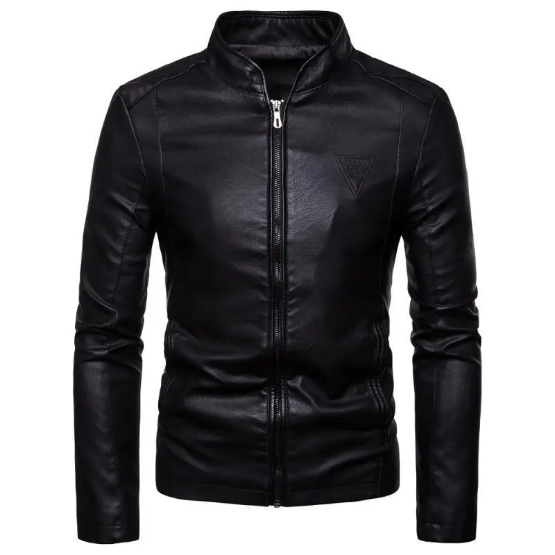 

2025 Black Jacket Real Natural Cowhide Men Motorcycle Biker Coat Mens Slim Calf Skin Coat