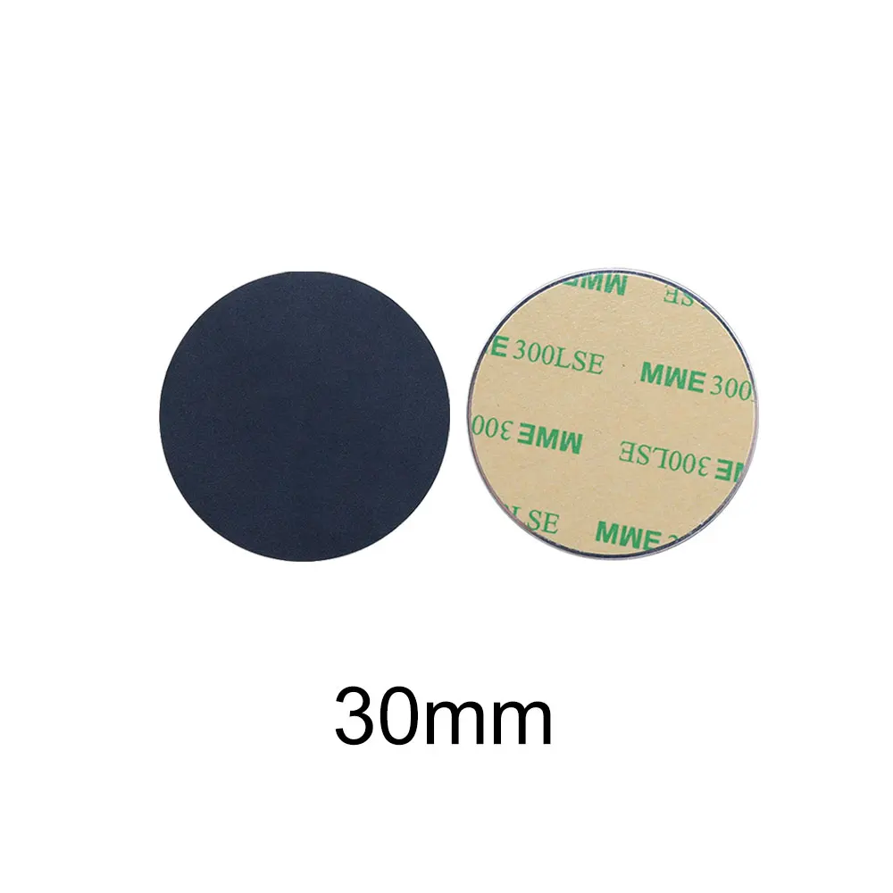 JCD 10 stücke Schwarz Magnetische Metall Platte Für Auto Telefon Halter Universal Eisen Blatt Disk Aufkleber Halterung Handy Magnet stehen