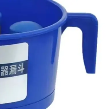 Blue Funnel Type Oil Water Separator With 4 Filter Elements For Diesel Fuel System And Engine Protection Accessory