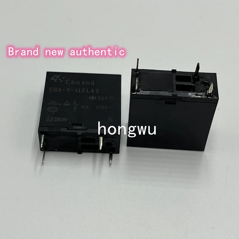 100% Original New 2PCS  CHA-V-112LA2  DC12V  relay  10A  4pins