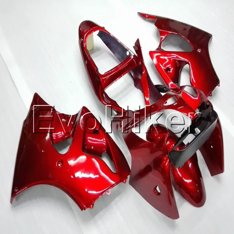

Комплект обтекателей для ZX6R 2000 2001 2002 ZX 6R 00 01 02, красный ZZR600 2005 2006 2007 2008 обтекатели мотоцикла из АБС-пластика