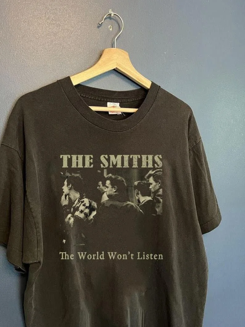 

Винтажная Эстетическая футболка The Smiths в стиле ретро 80-х музыкальный i6iai6goa8