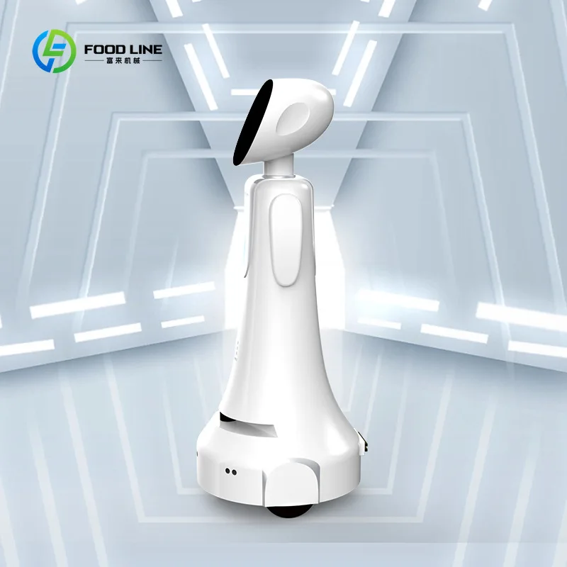 스마트 인공지능 배송 휴머노이드 상업용 로봇 환영 인사 접대 서비스 안내 전시 로봇