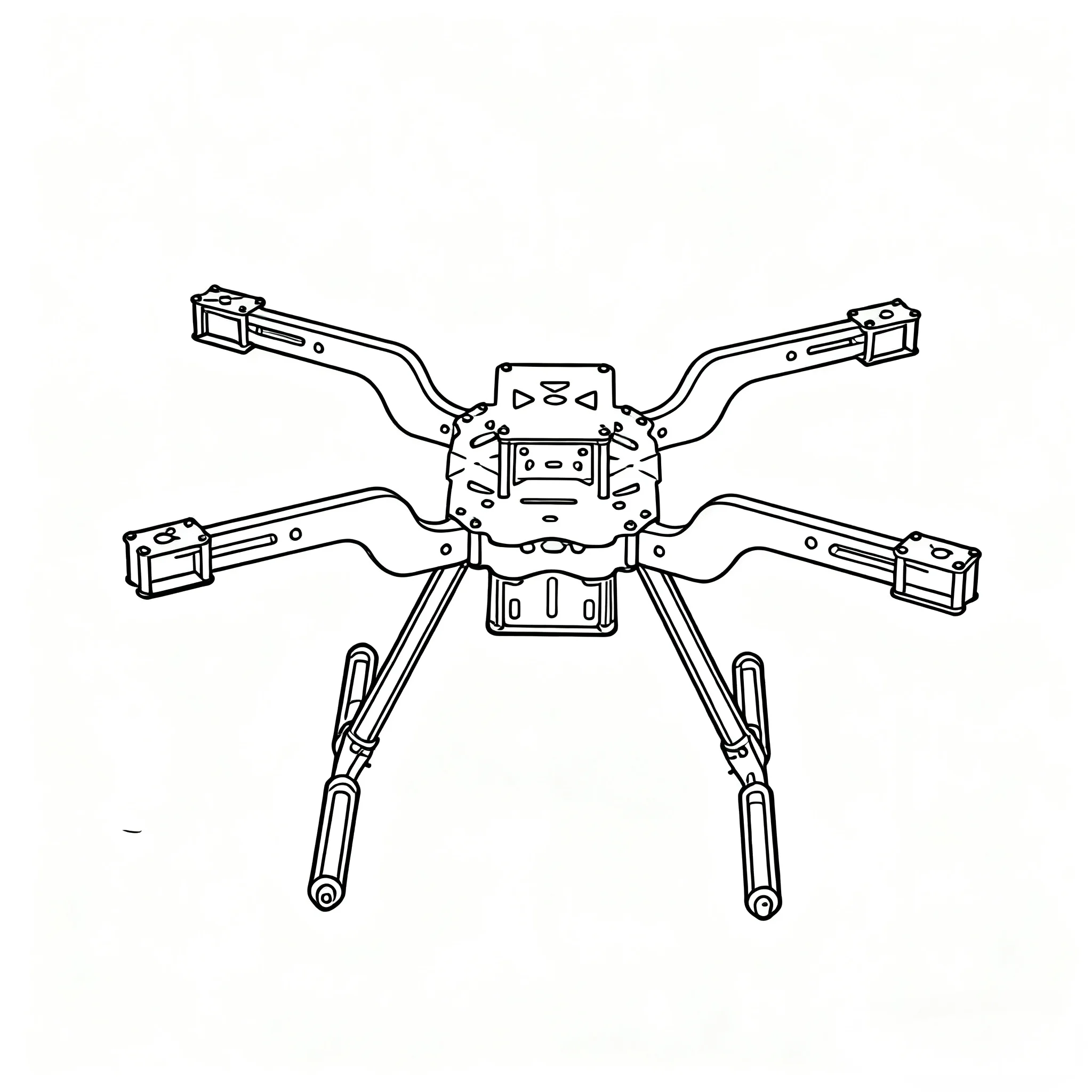 Open source new smart drone FLY350 300 380 450MM 6C PRO M8N/M9N/M10 quadrotor upturned rack BLHELI 30A ESC 2212 motor
