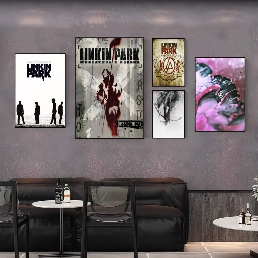 Band L-LiNkIn-N P-PaRk-K Poster Print Cook Cooked Wall Art Canvas Painting for Living Room Bedroom Home Decor