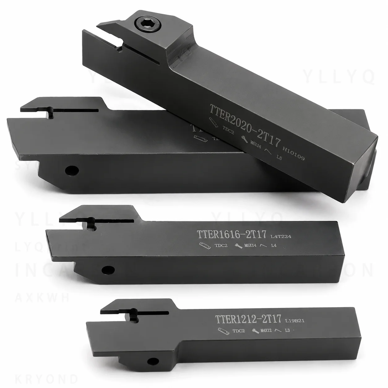 TTER TTER1212-2717 TTER1616-2T17 TTER2020-2T17 TTER2525-2T17 External Slotting CNC Tool Bar Anti-Seismic TDC CNC Insert TDC2 2mm