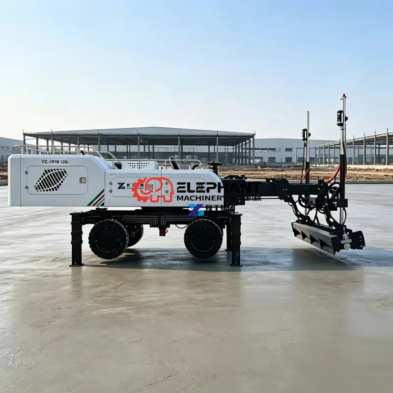 Automatic Concrete Floor Leveling Laser Screed Machine Suitable for Logistics Warehouse Storage Areas Industrial Concrete