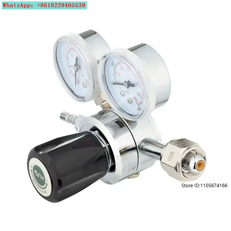 Pressure Regulator for Nitrogen Argon Helium Hydrogen W21.8 Pressure Reducing Valve