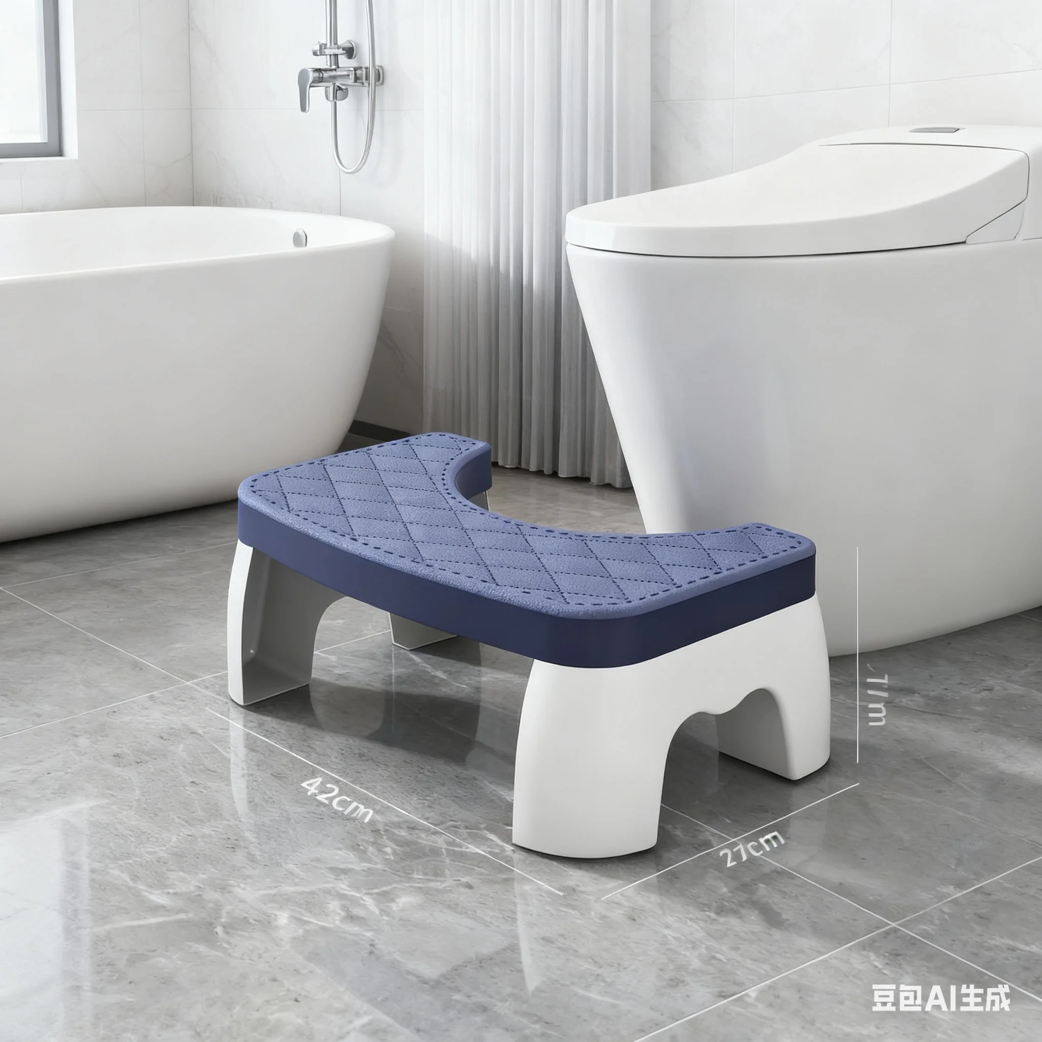 New Trustworthy Waterproof Squatty Potty Toilet Stool Toilet Foot Stool Squat Stool For Pregnant Woman Children Adult Old People