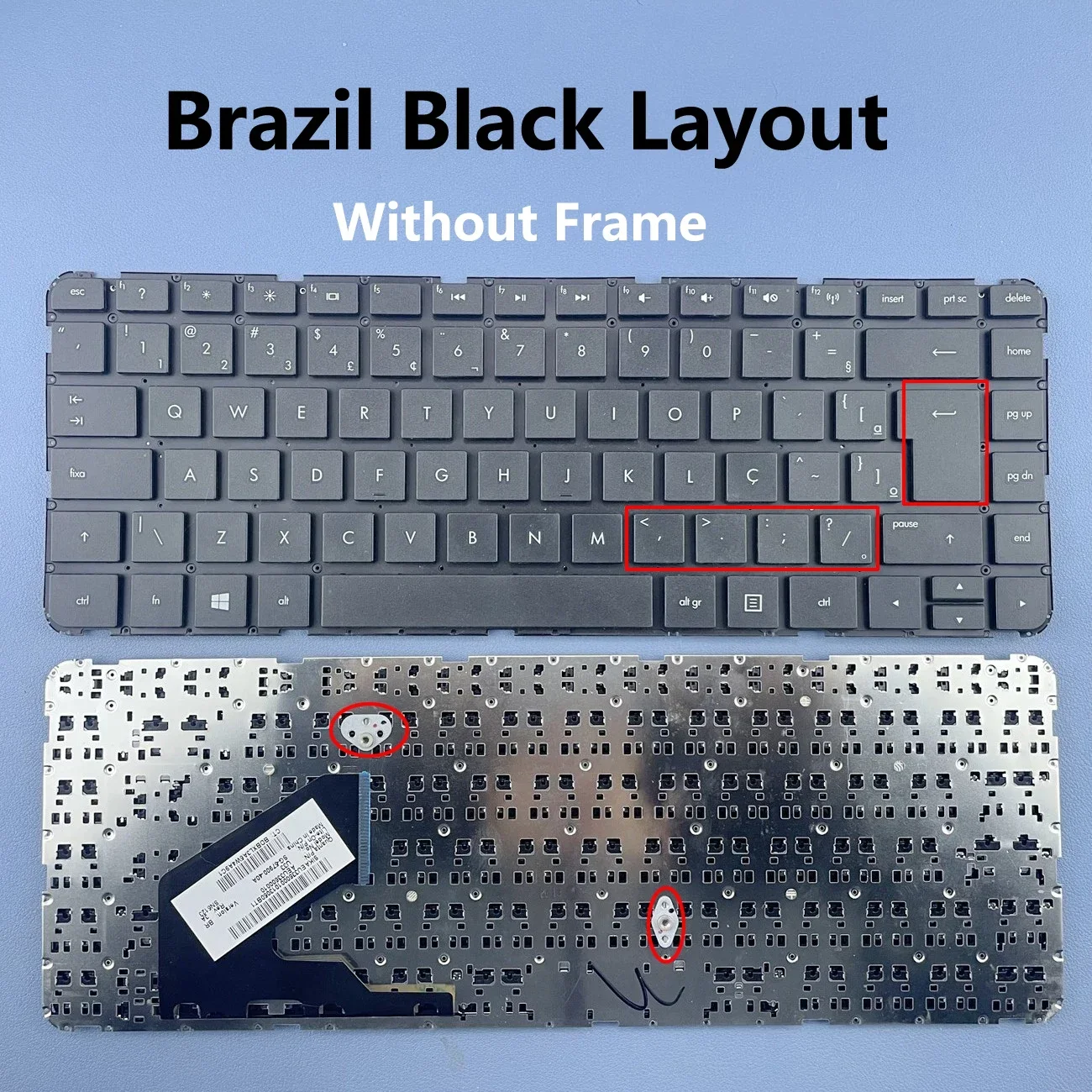 Brazil Russian Laptop Keyboard For HP Pavilion 14 14-B SleekBook 14-B000 14-B100 14-b050la b061la Series MODEL U33