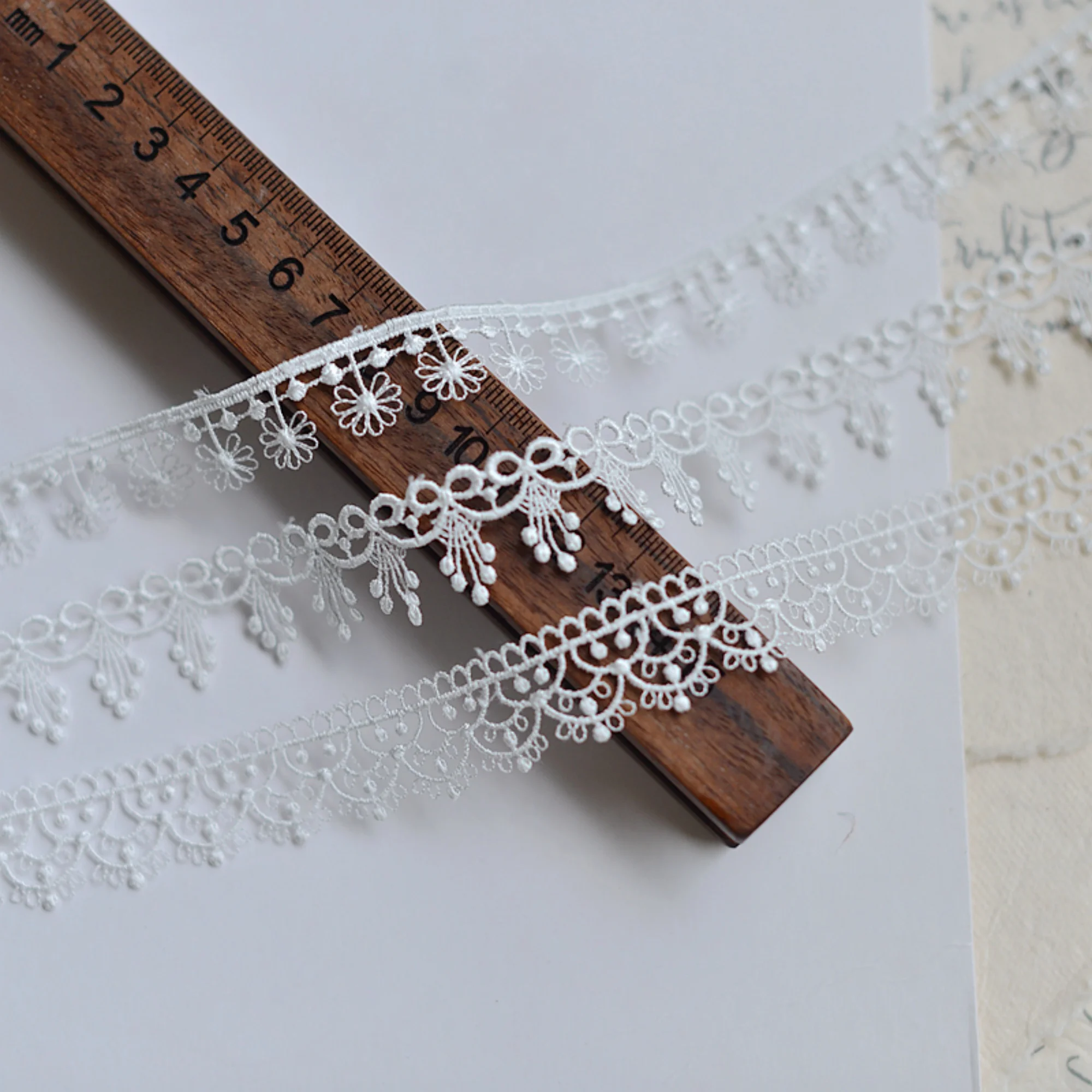 

1-метровая кружевная отделка цвета слоновой кости, кружево с вышивкой цветов, водорастворимое кружево, кружево для платья своими руками