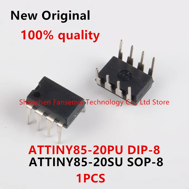 

(1piece)100% New ATTINY85-20PU ATTINY85 20PU TINY85-20U TINY85 DIP-8 ATTINY85-20SU ATTINY85 20SU TINY85-20SU TINY85 20SU sop-8