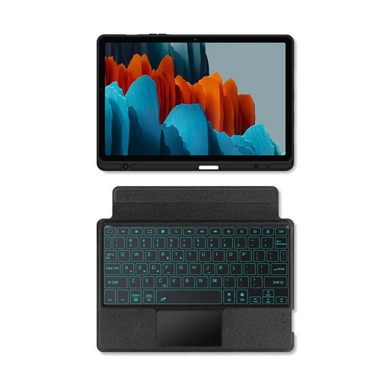 Magnetic Keyboard Case For Galaxy Tab S7 S8 11'' Cover SM-T870 SM