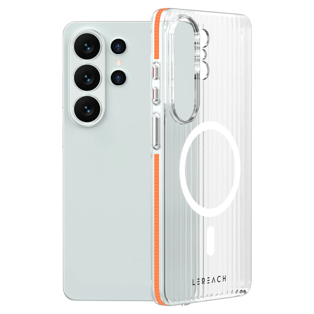 

LeReach ICICLE MagSafe Чехол для Samsung Galaxy S26 Ultra S26+ Plus с магнитной твердой обложкой для ПК
