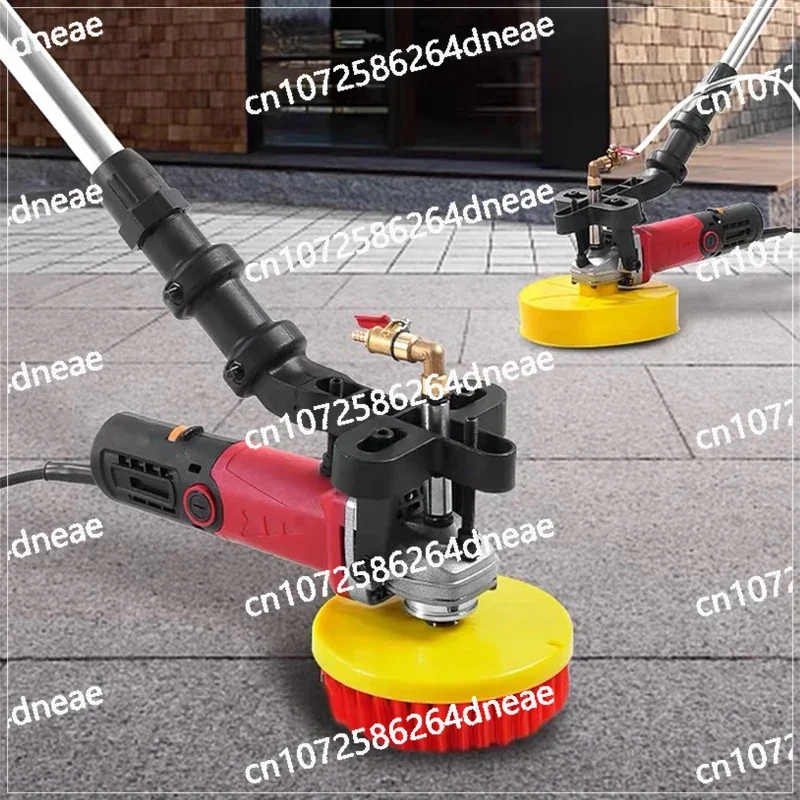 

860W Multifunctional Electric Concrete Floor Scrubber Floor Cleaning Tool Handheld Marble Tile Cleaning Equipment BB