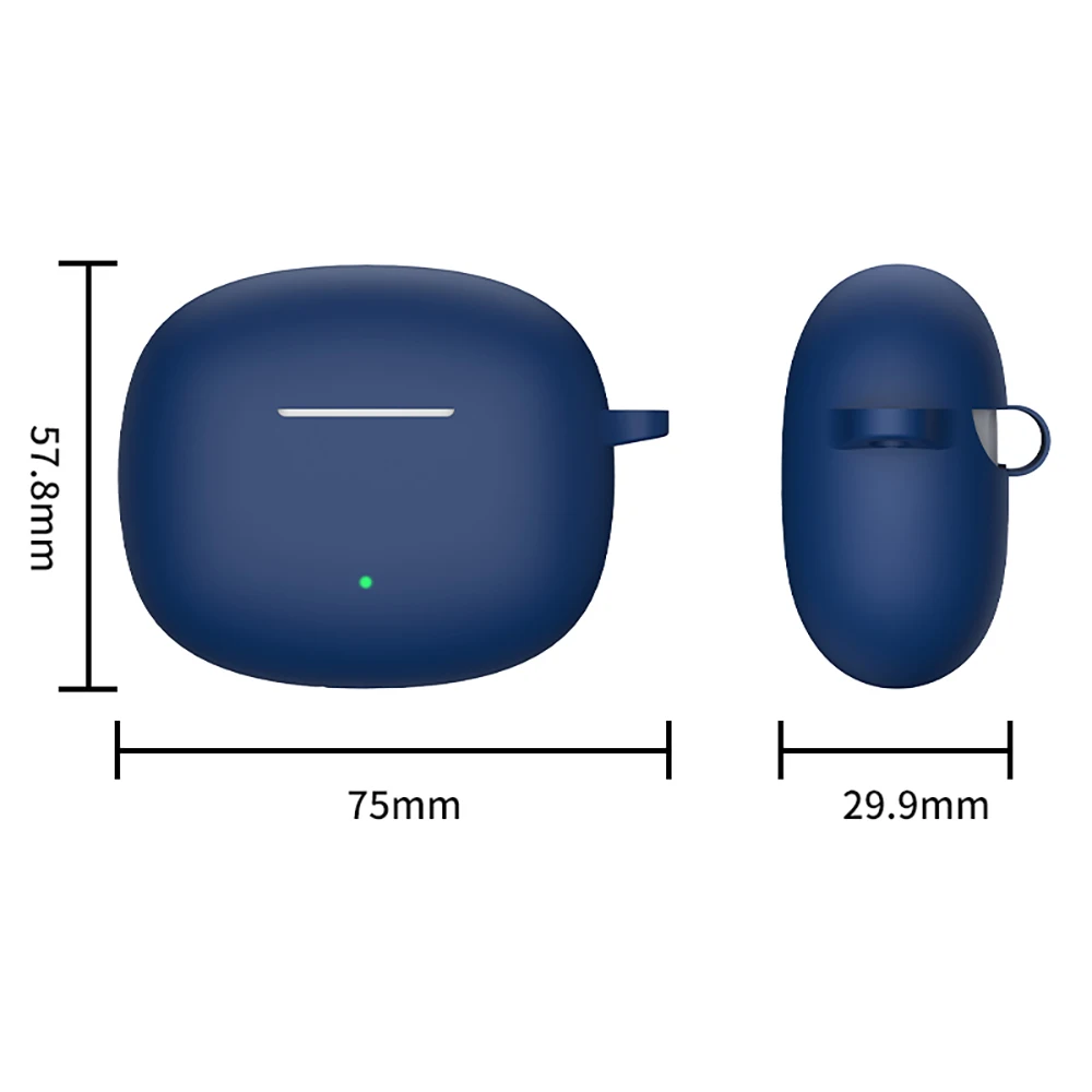 Silicone Cover For Huawei Honor Choice Earbuds X3i X3 Lite Case With Hook Antifall Protective Sleeve For Earbuds X3i Accessories